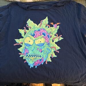 Rick and morty blue and